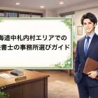 北海道中札内村エリアでの司法書士の事務所選びガイド